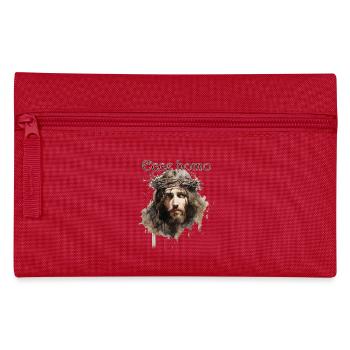 Ecce Homo - Pencil Case - red - Front