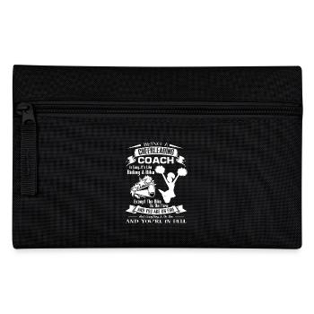 Cheerleading Being A Cheerleading Coach - Pencil Case - black - Front