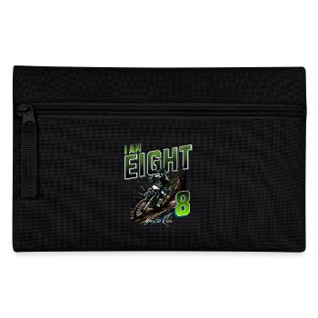Motocross 8th Birthday - Pencil Case - black - Front