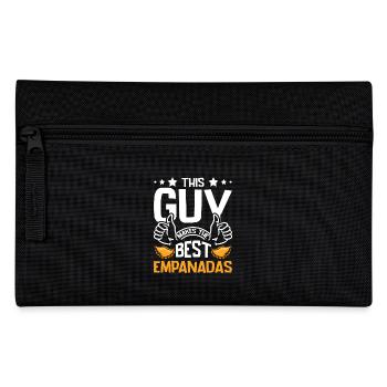 This guy makes the best Empanadas - Pencil Case - black - Front