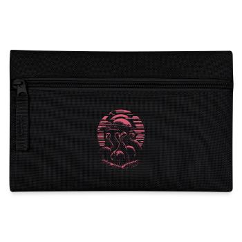 Elegant Flamingos Sunset - Pencil Case - black - Front