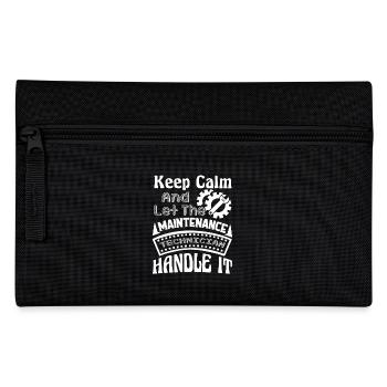 Let Maintenance Technician Handle It - Pencil Case - black - Front