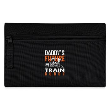 Daddy's Future Train Buddy Locomotive - Pencil Case - black - Front