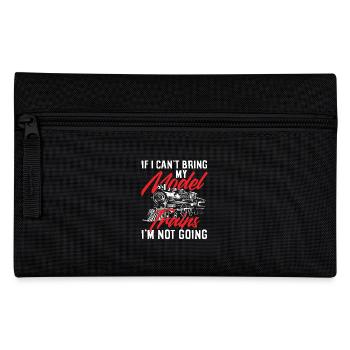 If I don't bring my model railways - Pencil Case - black - Front