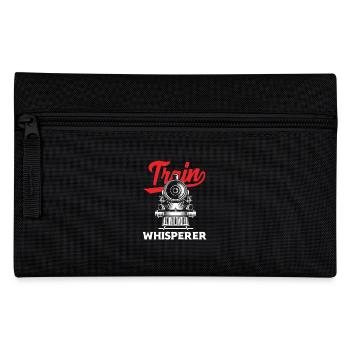 Train Whisperer - Pencil Case - black - Front