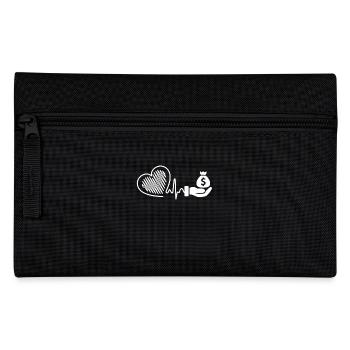 Loan Officer Loan Officer Heartbeat - Pencil Case - black - Front