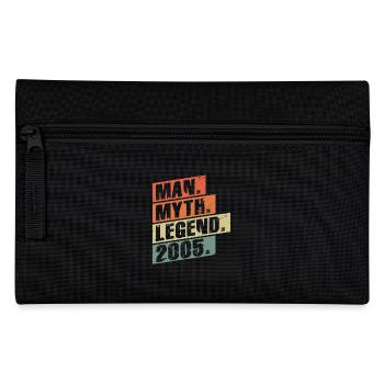 Vintage Né 2005 Homme Mythe Légende - Trousse - noir - Devant