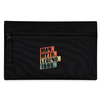 Vintage Born 1995 Man Myth Legend - Pencil Case - black - Front
