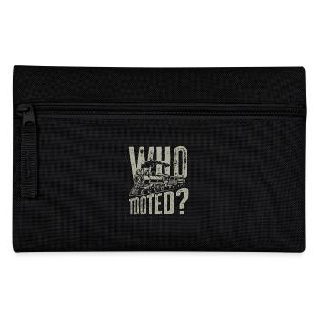 Who trumpeted funny train saying - Pencil Case - black - Front