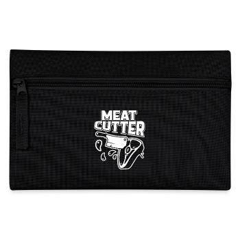 Proud To Be A Meat Cutter - Pencil Case - black - Front