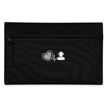 Operator Heartbeat - Pencil Case - black - Front