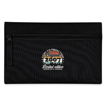 Original 2007 Vintage 18th Anniversary Gift - Pencil Case - black - Front