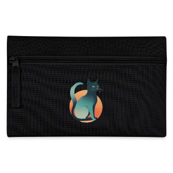 Dark Cat - Pencil Case - black - Front