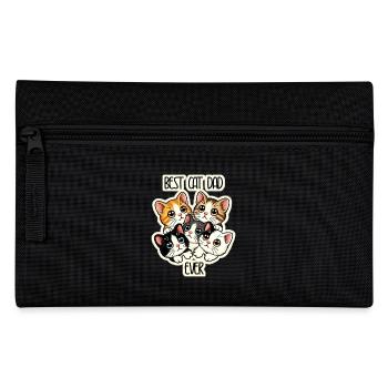 Best Cat Dad Ever - Father of cats - Cute Kitties - Pencil Case - black - Front