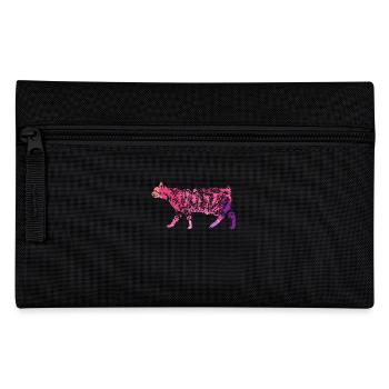 Manx cat Manx cat Colorful - Pencil Case - black - Front