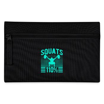 Fanatiques de fitness Squats 110% Gymnastique suédoise Gym - Trousse - noir - Devant