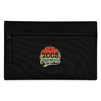 Original 2005 Jahrgang Retro Geburtstagsgeschenk - Federtasche - Schwarz - Vorne