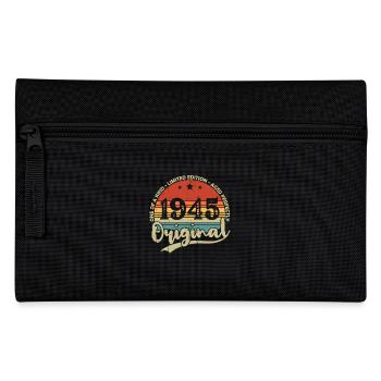 Original 1945 Vintage Retro Birthday Gift - Pencil Case - black - Front