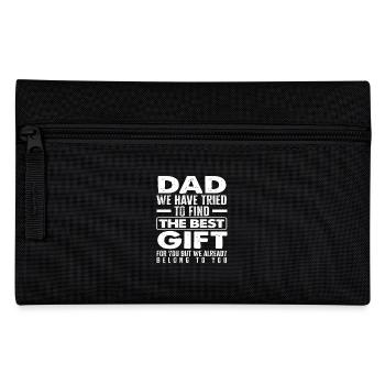 Dad We Have Tried To Find The Best Gift - Federtasche - Schwarz - Vorne