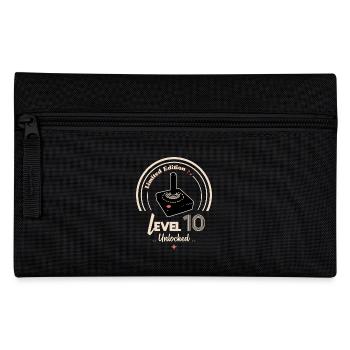 Level 10 freigeschaltet - Federtasche - Schwarz - Vorne