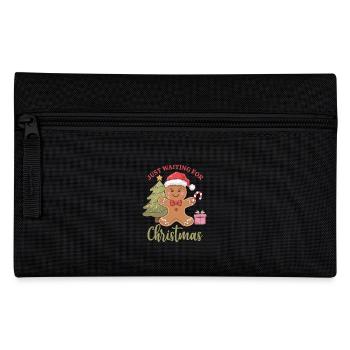 Waiting for Christmas - Gingerbread Joy - Pencil Case - black - Front