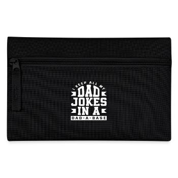 Je garde toutes les blagues de mon père en une seule - Trousse - noir - Devant