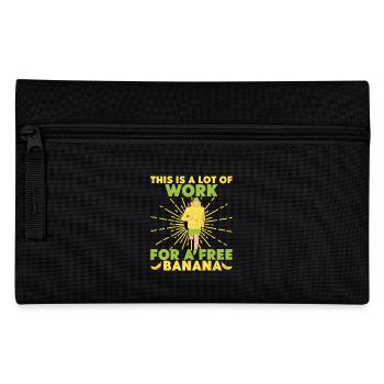 Course à pied Travail pour un coureur de marathon banane gratuit - Trousse - noir - Devant