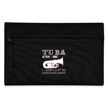 Tuba Definition - Pencil Case - black - Front