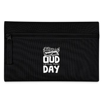 Playing Oud makes my day - Federtasche - Schwarz - Vorne