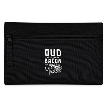 Oud is the bacon of music - Federtasche - Schwarz - Vorne