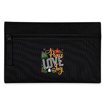 Christmas Peace Love Joy - Pencil Case - black - Front