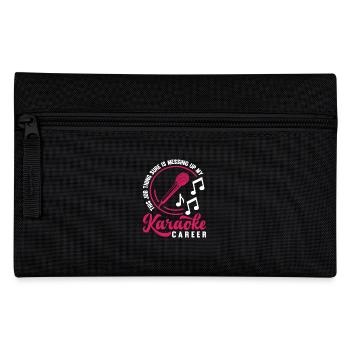 Dieser Job Vermasselt Meine Karaoke Karriere - Federtasche - Schwarz - Vorne