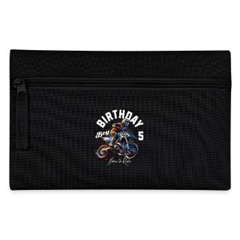 5e anniversaire de motocross - Trousse - noir - Devant