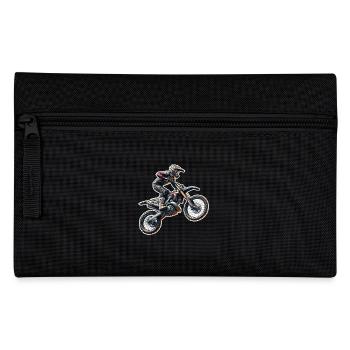 Motocross - Pencil Case - black - Front
