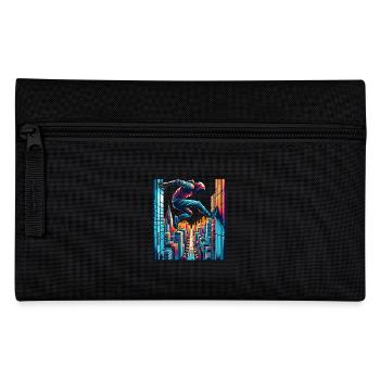 Parkour - Federtasche - Schwarz - Vorne
