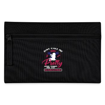 Nenn Mich Schön Und Bring Mich Zum Karaoke - Federtasche - Schwarz - Vorne