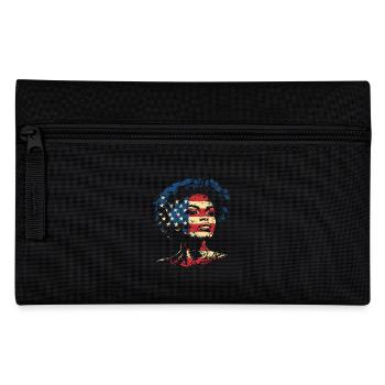 Afro Heritage États-Unis Drapeau Noir Histoire Art - Trousse - noir - Devant