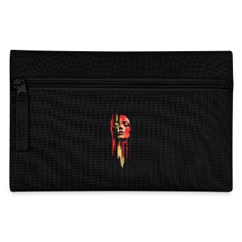 Abstrakte Heritage Black History Month Kunst - Federtasche - Schwarz - Vorne