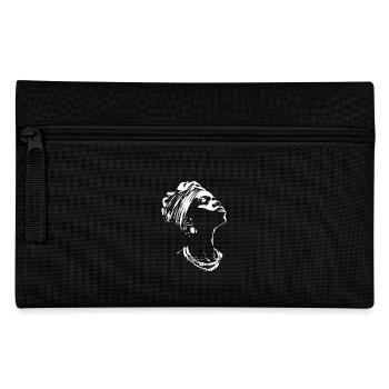 Afro Amerikanisches Heritage Black History Month - Federtasche - Schwarz - Vorne
