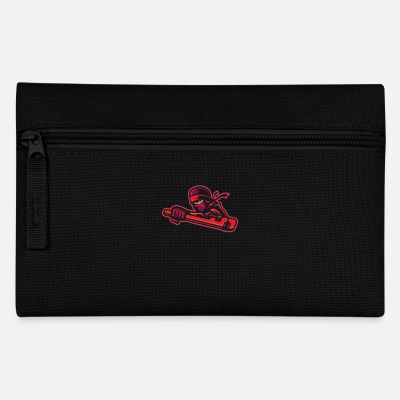 Clé à piston Plomberie Je suis le plombier - Trousse - noir