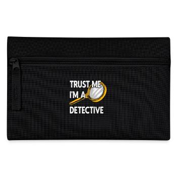 Steampunk I'm A Detective Detective - Pencil Case - black - Front