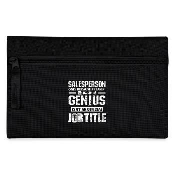 Salesperson Salesperson Job Title - Pencil Case - black - Front