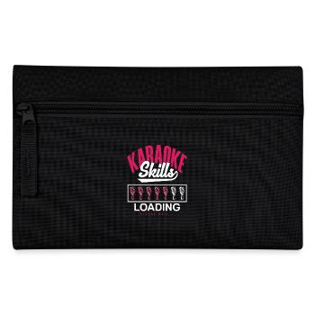 Karaoke Skills Loading Please Wait - Pencil Case - black - Front