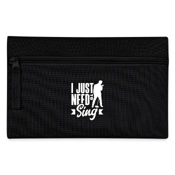 I just have to sing - Pencil Case - black - Front