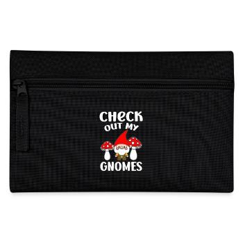 Découvrez mes gnomes Jardinage amusant de gnomes - Trousse - noir - Devant