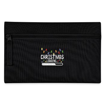 Christmas Is Loading - Pencil Case - black - Front