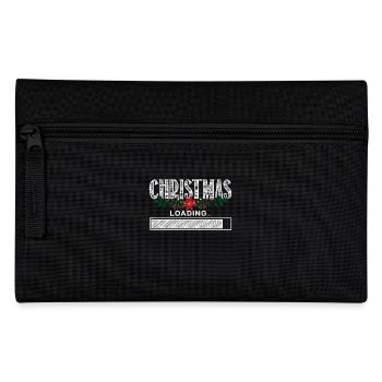 Christmas Is Loading - Pencil Case - black - Front