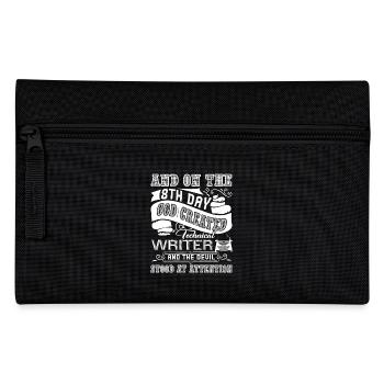 Technical Writer God Created Technical Writer - Pencil Case - black - Front
