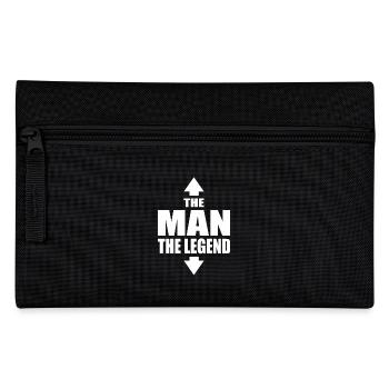 The Man The Legend Mallesprüche - Pencil Case - black - Front