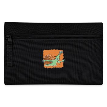 Running Snail Jogging Running - Pencil Case - black - Front